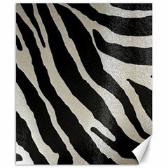 Zebra Print Canvas 8  X 10  by NSGLOBALDESIGNS2