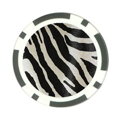 Zebra Print Poker Chip Card Guard (10 Pack) by NSGLOBALDESIGNS2