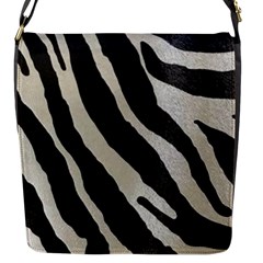 Zebra Print Flap Closure Messenger Bag (s) by NSGLOBALDESIGNS2