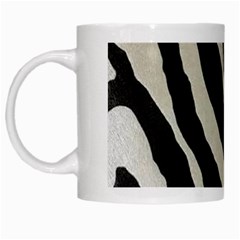 Zebra Print White Mugs by NSGLOBALDESIGNS2