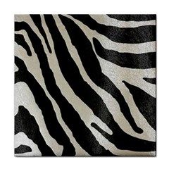 Zebra Print Face Towel by NSGLOBALDESIGNS2