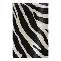 Zebra Print Shower Curtain 48  X 72  (small)  by NSGLOBALDESIGNS2