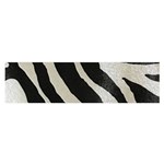 Zebra print Satin Scarf (Oblong) Front