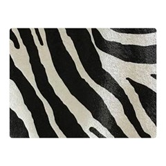 Zebra 2 Print Double Sided Flano Blanket (mini)  by NSGLOBALDESIGNS2