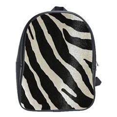 Zebra 2 Print School Bag (large) by NSGLOBALDESIGNS2