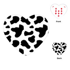 Cheetah Print Playing Cards (heart) by NSGLOBALDESIGNS2