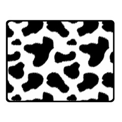 Cheetah Print Double Sided Fleece Blanket (small)  by NSGLOBALDESIGNS2