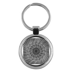 Sunflower Print Key Chains (round)  by NSGLOBALDESIGNS2