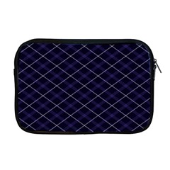 Blue Plaid  Apple Macbook Pro 17  Zipper Case by dressshop