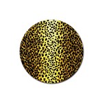 Leopard 1 Leopard A Rubber Coaster (Round)  Front