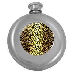 Leopard 1 Leopard A Round Hip Flask (5 oz)