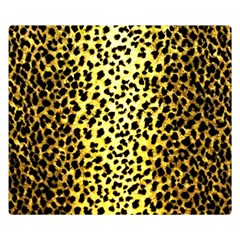 Leopard 1 Leopard A Double Sided Flano Blanket (Small) 