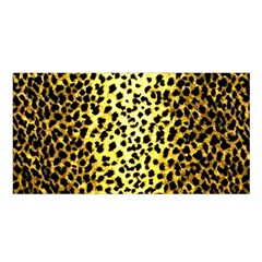 Leopard 1 Leopard A Satin Shawl