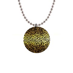 Leopard Version 2 1  Button Necklace