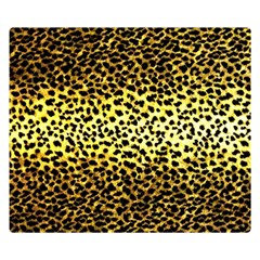 Leopard Version 2 Double Sided Flano Blanket (Small) 