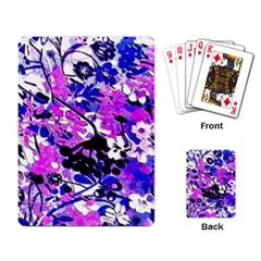 Floral Legging Floral Rug Playing Cards Single Design by dressshop