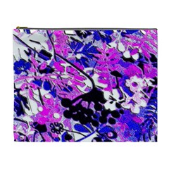 Floral Legging Floral Rug Cosmetic Bag (xl) by dressshop