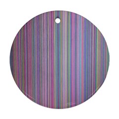 Broken Tv Screen Ornament (round) by dressshop