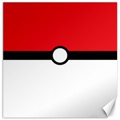 Poke Ball Canvas 20  X 20 