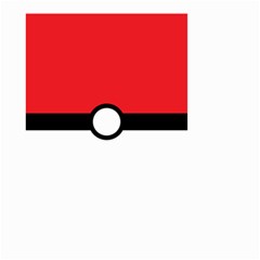 Poke Ball Small Garden Flag (two Sides)