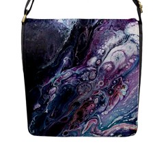 Planetary Flap Closure Messenger Bag (l) by ArtByAng