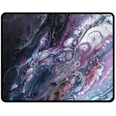 Planetary Fleece Blanket (medium)  by ArtByAng