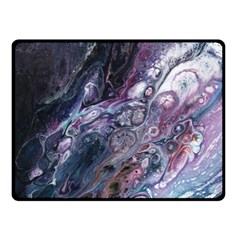 Planetary Double Sided Fleece Blanket (small)  by ArtByAng