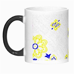 Faded Yellow Bandana Morph Mugs by dressshop