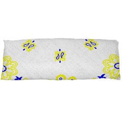 Faded Yellow Bandana Body Pillow Case (dakimakura) by dressshop