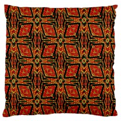 Geometric Doodle 2 Large Cushion Case (two Sides) by dressshop