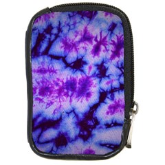 Tie Dye 1 Compact Camera Leather Case