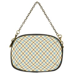 Plaid 2 Chain Purse (two Sides) by dressshop