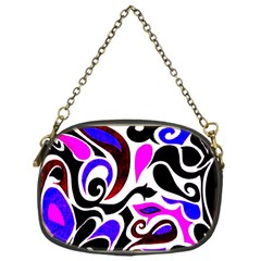 Retro Swirl Abstract Chain Purse (one Side) by dressshop