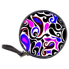 Retro Swirl Abstract Classic 20-cd Wallets by dressshop