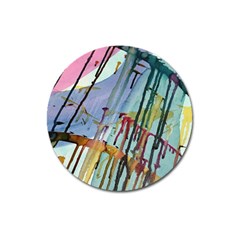 Chaos In Colour  Magnet 3  (round) by ArtByAng