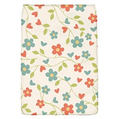 Flowers Pattern Removable Flap Cover (l) by Hansue