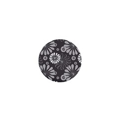 Floral Pattern 1  Mini Magnets by Hansue