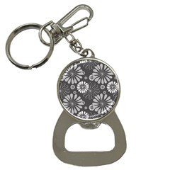 Floral Pattern Bottle Opener Key Chains by Hansue