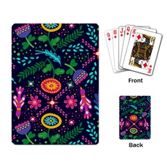 Colorful Pattern Playing Cards Single Design by Hansue