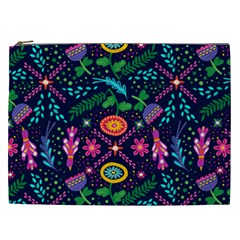 Colorful Pattern Cosmetic Bag (xxl) by Hansue