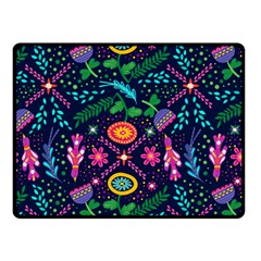 Colorful Pattern Double Sided Fleece Blanket (small)  by Hansue