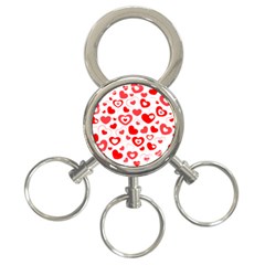 Hearts 3-ring Key Chains by Hansue