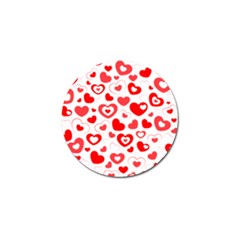 Hearts Golf Ball Marker (10 Pack) by Hansue