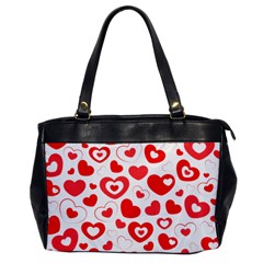 Hearts Oversize Office Handbag by Hansue