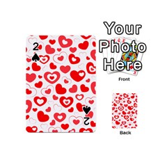 Hearts Playing Cards 54 (mini) by Hansue