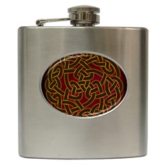 Beautiful Art Pattern Hip Flask (6 Oz) by Nexatart