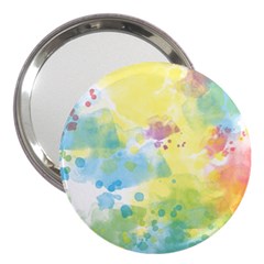 Abstract Pattern Color Art Texture 3  Handbag Mirrors by Nexatart