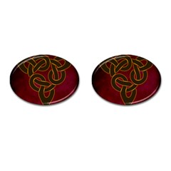 Beautiful Art Pattern Cufflinks (oval) by Nexatart