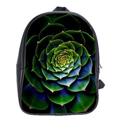 Nature Desktop Flora Color Pattern School Bag (xl) by Nexatart