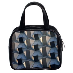 3d Pattern Texture Form Background Classic Handbag (two Sides)